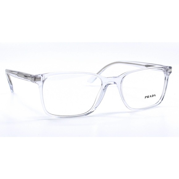 NEW PRADA PR 14WV 2AZ1O1 CRYSTAL AUTHENTIC EYEGLASSES FRAME - Picture 10 of 15